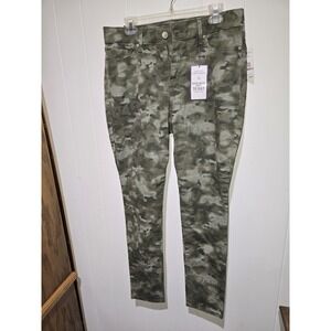 Camo GLORIA VANDERBILT Womens HIDDEN COMFORT CURVY SKINNY STRETCH JEANS~12~NWT